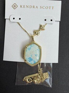 Kendra Scott x LoveShackFancy Daphne Gold Locket Necklace